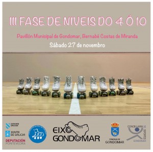 Cartel III Fase Niveles 4-10 Pontevedra