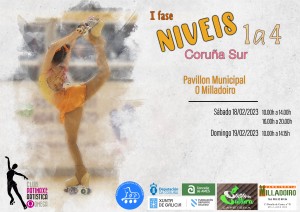 Cartel I Fase Niveles 1-4 Coruña Sur