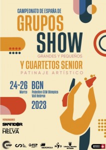Cartel Cto España Show Grand,Peq y Cuart Senior