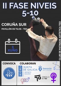 Cartel II Fase Niveles 5-10 Coruña Sur