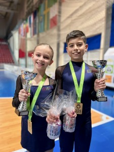 Sabina Gómez e Pablo Mendoza.