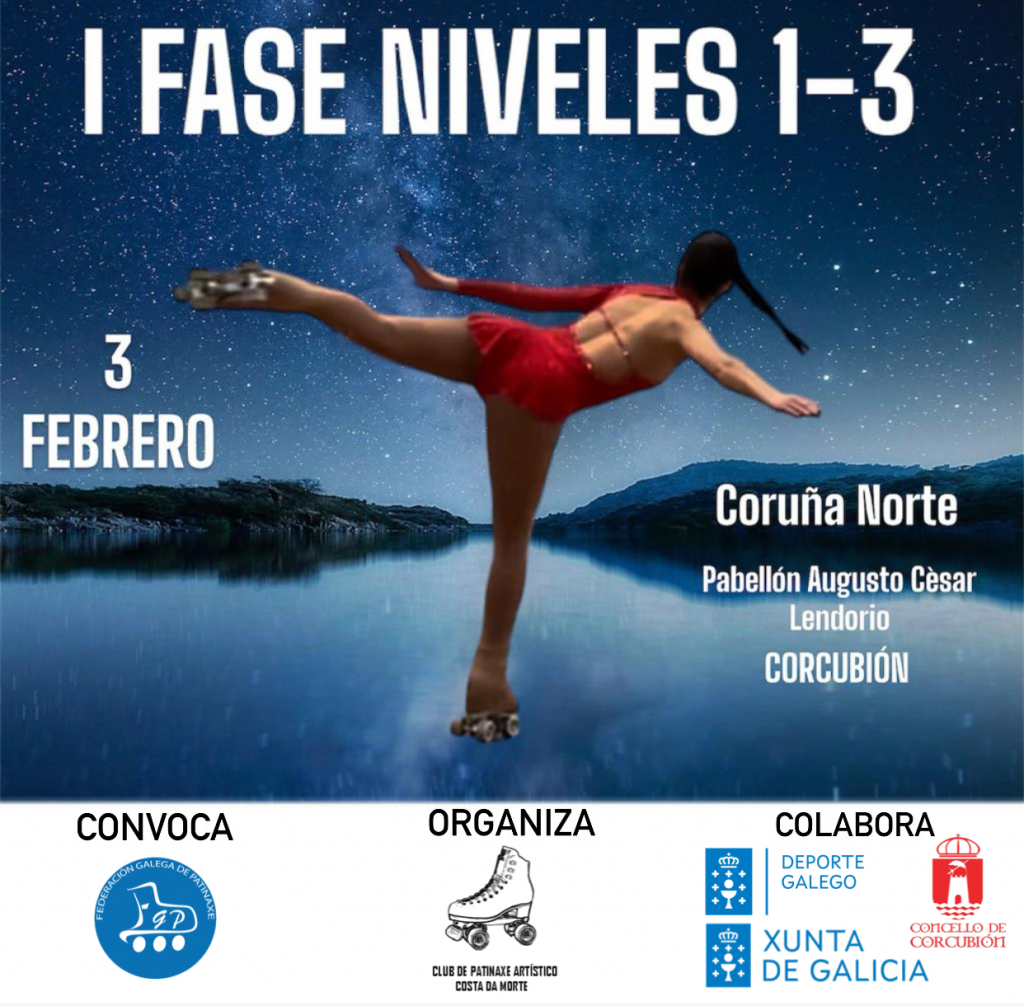 Cartel I Fase Niveis 1-3 Coruña Norte