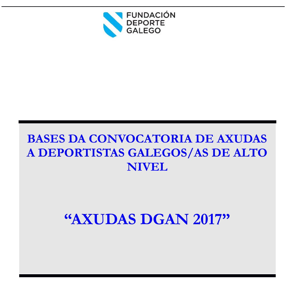 Bases Axudas DGAN 2017