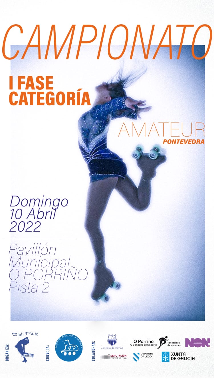 Cartel I Fase Amateur Pontevedra