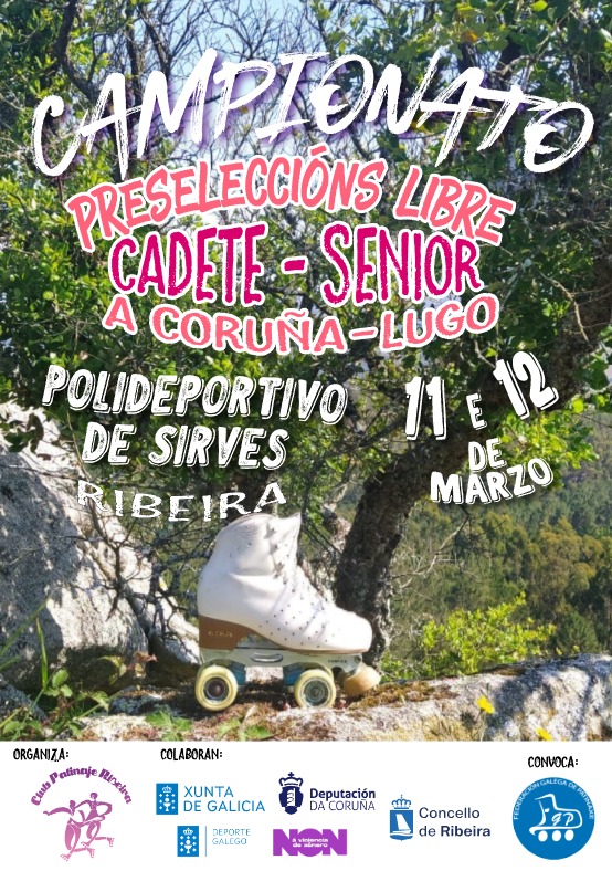 Cartel Preselecciones Cad-Sen Coruña