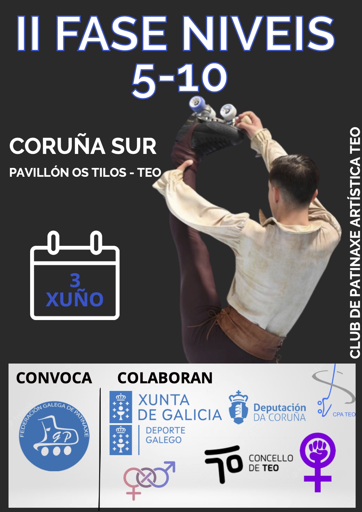 Cartel II Fase Niveles 5-10 Coruña Sur