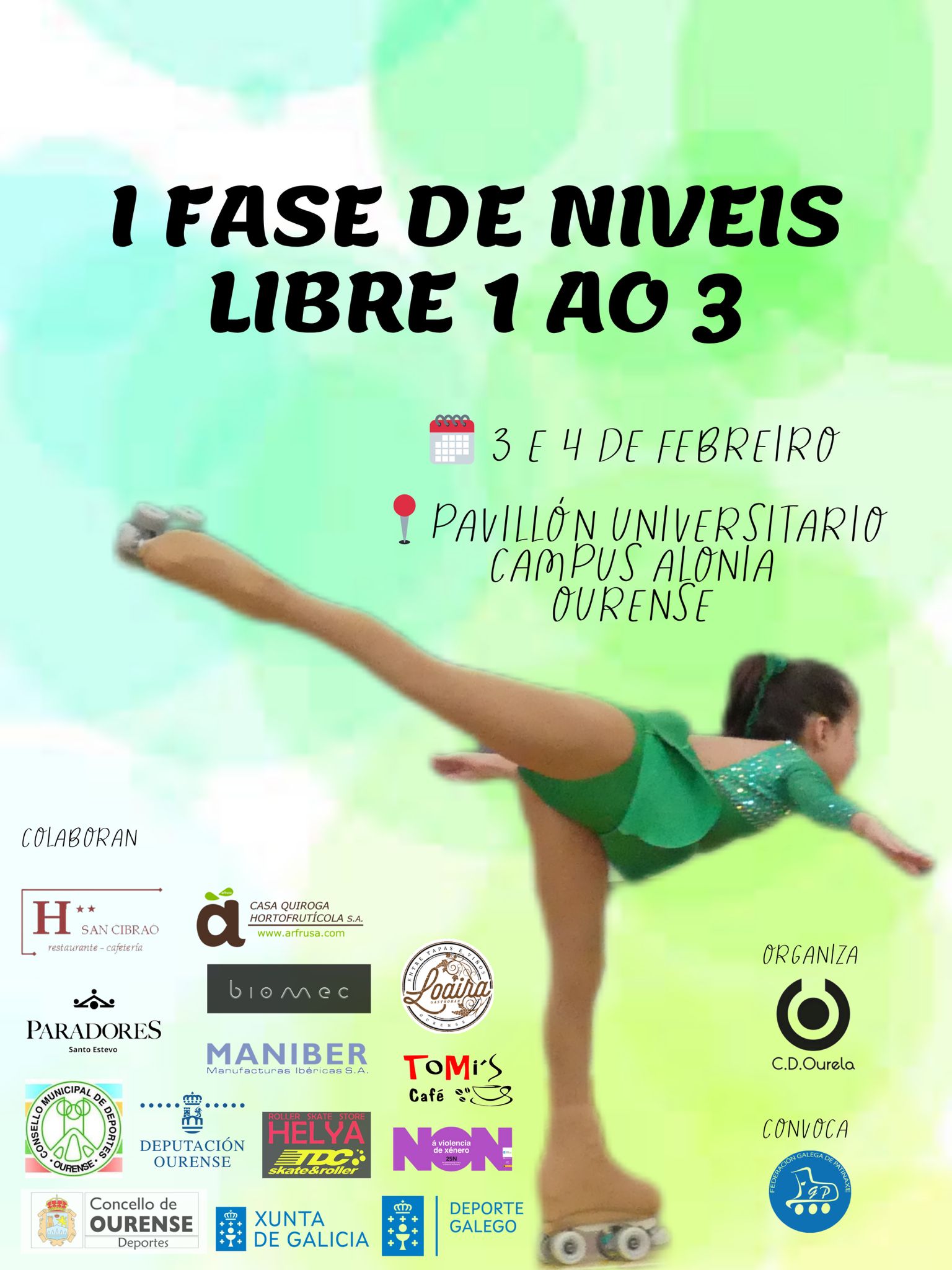 Cartel I Fase Niveis 1-3 Ourense