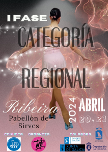 CARTEL I FASE REGIONAL CORUÑA