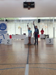 Podium Alevín Parejas