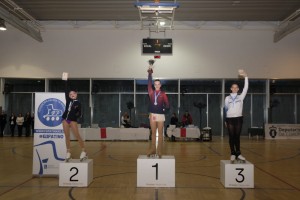 Podium Cadete Femenino