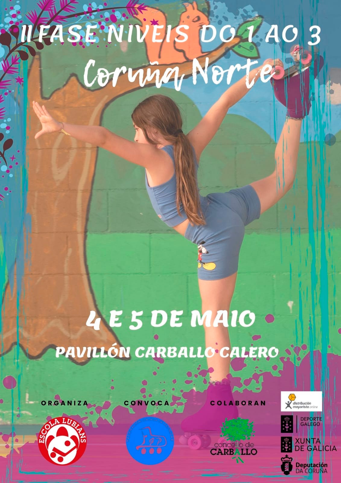 Cartel II Fase Niveles Coruña Norte