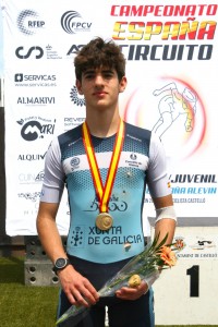 oro de Raul en Campeonato de España de Circuito