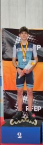Plata de Raúl Couto en Campeonato de ESpaña de Pista en Pamplona